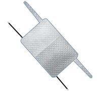 Rear Windshield Snow Cover - 2 Layer Car Winter Weather Shield | Aluminum Cold Weather Glass Protector, Foil Car Winter Windshield Cover with Hook and Invisible Magnet Snow Shield for All sea