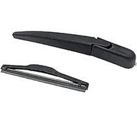 Rear Windshield Windscreen Wiper Arm and Blade for Citroen C4 2004-2011, ABS Rubber Back Windscreen Wiper Assembly