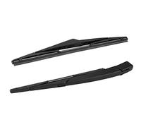Rear Windshield Wiper Arm Blade Set High Quality Rubber Flexible Soft Layer Design Smooth Silent Wiping Perfect Fit Easy Installation for Opel Astra III 3 H 2003 2009 Black 27cm Arm 31.5cm Blade