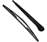 Rear Windshield Wiper Blade and Arm for Nissan Micra K12E 2002-2008 | rear wiper replacement,quiet rubber,all-weather performance,quick install for SUV hatchback minivan rear glass
