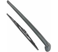 Rear Windshield Wiper Blade and Arm Set, Back Windshield Window Rear Wiper Kit For A6 4F C6 2005-2011 RS6 C6 Estate 2008-2010 S6 C6 Estate 2006-2011