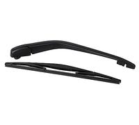 Rear Windshield Wiper Blade Arm Set 355mm 14 Inch for Honda Fit Jazz 2002-2008 Black
