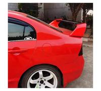 Rear Wing Auto For Civic FD2 Black Red Rear Spoiler 2006-2015 ABS Material Primer Color Rear Wing Spoiler Car Styling Spoiler Wing(Carbon fiber pattern)