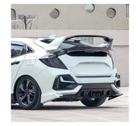 Rear Wing Auto Type-R Style Rear Trunk Lip Spoiler Wing For Civic 2016 2017 2018 2019 2020 10th Gen FK7 Hatchback Spoiler Wing(B Blue and Black)