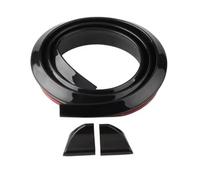Rear Wing Auto Universal 1.5M Car Spoiler Car Free Perforated Center Wing Trunk Spoiler Wing Trunk Decoration Fixed Wind Wing Spoiler Wing(Shiny black)