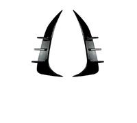 Rear Wing For BMW 2 Series F44 218i 220i 225i For Gran Coupe 2020+ 1 Pair Car Rear Bumper Side Spoiler Air Vent Canard(Black)