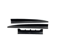 Rear Wing For Escort Sedan 2015-2020 Car Rear Trunk Spoiler Wing 3Pcs Rubber Matt Black Accessories Trunk Spoiler Lip(Sty2)