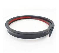 Rear Wing Spoiler Soft Car Spoiler Sticker Trim Trunk Universal Wing 120cm Black Bonnet Hatch Gate Lightweight Lip PU Roof Flexible Car Rear Spoiler Wing