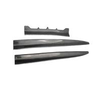 Rear Wing Universal Car Spoiler Roof Rear Tail Wing Trunk DIY Refit Decoration Auto Racing For Peugeot 206 207 Lip Spoiler(Style 2 carbon Look)