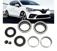 Rear Wiper Axle Bearing for Peugeot, 47mm 2 Rear Axle Trailing Arm Bush Bearing Repair Kit Set, for Peugeot CC 206 Rear Axle Trailing Arm Bushing Bearing Repair Kit 47MM 5131A6 513196 517408 513266