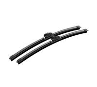 Rear Wiper Blade 2pcs LHD Fit For Opel Fit For Karl 2015-2018 Front Windscreen Window Wiper Blades Accessories Car Left Right Wiper(Black)