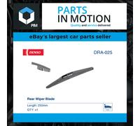 Rear Wiper Blade fits NISSAN LEAF ZE0 2010 on Denso 287901LA0A Quality New