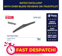 Rear Wiper Blade fits CITROEN C1 Mk2 VTi 1.0 1.2 2014 on Denso 1612434680 New