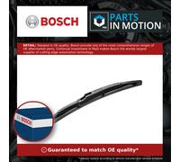 Rear Wiper Blade fits HYUNDAI i10 AC3 1.2 2020 on G4LF Genuine Bosch Guaranteed