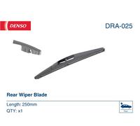 Rear Wiper Blade fits SUZUKI SWIFT Mk3, RS 416 1.6 2006 on M16A Denso 3834063J00