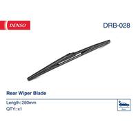 Rear Wiper Blade fits TOYOTA PRIUS ZVW4 1.8 2011 on 2ZR-FXE Denso 852140F010 New