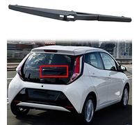 Rear Wiper Blade for Aygo 2015 2016 2017 2018 2019 2020 2021 2022, Rear Windscreen Wiper Blades Rubber Cleaning Window Replacements Parts