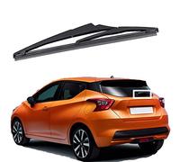 Rear Wiper Blade for Nissan Micra K14 2017 2018 2019 2020 2021 2022 2023, Rear Windscreen Wiper Blades Rubber Cleaning Window Replacements Parts