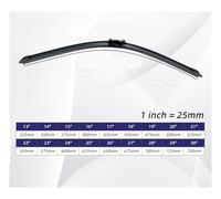 Rear Wiper Blade Universal Wiper Blades For Lock J Hook Soft Rubber Car Windscreen Wipers Auto Replacement Parts