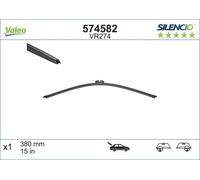 Rear Wiper Blade VALEO Fits AUDI A1 A4 Allroad Avant A7 Sportback Q5 8X3955425