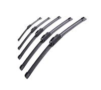 Rear Wiper Blade Windshield Wiper Blades U-type Universal Rubber Frameless Bracketless 14" 16" 17" 18" 19" 20" 21" 22" 24"26" Car Left Right Wiper(17 inch (425mm))