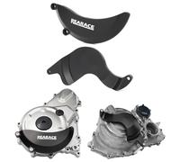 REARACE Engine Guards Right and Left Engine Protective Stator Cover Guard Fit for Raptor 700 2006-2024, Raptor 700R 2009-2024, Raptor 700 YFM700RSE 2007-2024