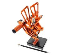 Rearset Foot Pegs FOR SUZUKI FOR GSXR1000 FOR GSXR 1000 2007 2008 Adjustable Aluminum Motorcycle Rearset Footrest Footpeg Rear Set Foot Peg Foot Peg Pedals(3)