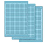 ReArt Light Grip Mats for Cricut Joy Xtra - 12 x 8.5 Inches Craft Paper Cutting Mat Use with Printer Paper, Vellum, Light Cardstock & More, Sewing and Crafting (3 Packs Light), CMJ-01