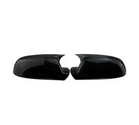 Rearview 1 Pair Car Exterior Mirror Housing For A4 For S4 For RS4 B8.5 For A5 S5 2011-2015 Carbon Look Side Wing Cover Add On Cap Covering Cap(Gloss Black)