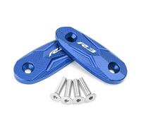 Rearview Accessories For Y-AMAHA R3 YZF-R3 2015 2016 2017 2018 2019 2020 2021 2022 2023 Accessories Motorcycle Rearview Mirrors Side Bracket Hole Caps(Blue)