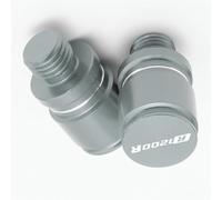 Rearview Accessories Motorcycle Accessories CNC Aluminum Rear View Mirror Hole Plug Screw Caps For BMW R1200R R1200 R 2006-2015 2016 2017 2018 M10X1.25(Grey)