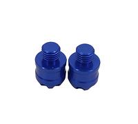 Rearview Accessories Motorcycle Bar End Mirror Hole Plug Screw Universal For For BMW(Blue)
