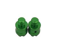 Rearview Accessories Motorcycle Bar End Mirror Hole Plug Screw Universal For For BMW(Green)