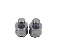 Rearview Accessories Motorcycle Bar End Mirror Hole Plug Screw Universal For For BMW(Grey)