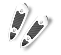 Rearview Accessories Motorcycle Mirror Hole Cap Covers For Y-AMAHA YZF R3 2015-2016 R25 2013 2014 2015 CNC Aluminum Cover(Silver)
