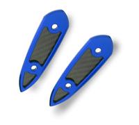 Rearview Accessories Motorcycle Mirror Hole Cap Covers For Y-AMAHA YZF R3 2015-2016 R25 2013 2014 2015 CNC Aluminum Cover(Blue)