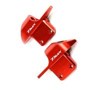 Rearview Accessories Motorcycle Rearview Mirrors Side Bracket Hole Caps For Y-AMAHA TMAX 530 2012-2016 T-MAX TMAX530 SX DX 2017 2018 2019(Black- Silver)