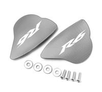 Rearview Accessories Motorcycle Rearview Mirrors Side Bracket Hole Caps For Y-AMAHA YZFR6 YZF R6 2017 2018 2019 2020 2021 2022(Grey)