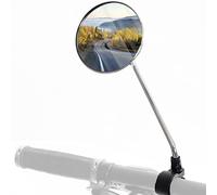Rearview Bike Mirror 360° ROTATABLE, HD Wide Angle Bicycle Mirror for Handlebars, Glass Rear View Mirror Adjustable for Both Side, Bike Handlebar Mount Mirrors for Road Bikes, MTB, E-Bikes