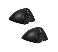Rearview Camera Car Left Right Rear View Blind Spot Camera Night Vision Waterproof Parking Assistant Reversing Monitor Sticker Installation(Black,AHD)