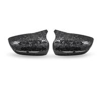 Rearview Car Rearview Mirror Housing For BMW 3 4 5 7 8-Series G20 G21 G28 G11 G12 G14 G15 G16 G30 G31 G38 G22 Exterior Cover Shell Covering Cap(Forged Carbon Look)