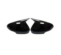 Rearview Cover Compatible With Volvo For X1 2016-2021 For X2 For Z4 2019-2021 Car Rearview Mirror Cover Housing Carbon Fiber Glossy Black Side For Wing(Bright black)