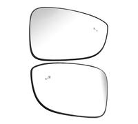 Rearview Door Wing Mirror Glass Compatible With Accord 10th 11th 2018-2024 Car Side Mirror Heated Rearview Mirror Glass Blind Spot Light 76253TVAA21 76203TVAA21(1Pair)