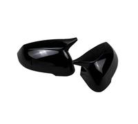 rearview housing Compatible With BMW For New X1 U11 U12 2023 2024 Pair Gloss Black Carbon Fiber Look Car Side Rearview Mirror Cap For Wing Mirror Cover Accessories