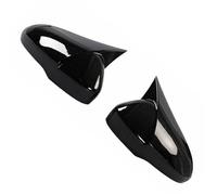 Rearview Housing Compatible With For Mondeo For MK5 2013 2014 2015 2016 2017 2018 Car Side For Wing RearView Mirror Cap Cover Sticker Accessories Replacement(Glossy Black)