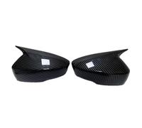 Rearview Housing Compatible With Mitsubishi For Eclipse For Cross 2018-2021 Car Accessory Rearview Side Mirror Cover For Wing Cap Exterior Shell Trim ABS(Carbon Look)