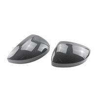 Rearview Housing Shell 1 Pair For VW For Tiguan For AD BW MK2 2016-2019 2020 2021 Rear View Exterior Side Case Trim Car Rearview Mirror Caps Side Wing Mirror Cover(Carbon Fiber Look)
