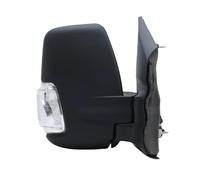 Rearview Mirror 6 Pins Rearview Mirror Assembly For Transit 150 250 350 V363 2013-2025 Euro Version Texture Black Short Arm Car Accessories Wing Mirror Electric(Left)