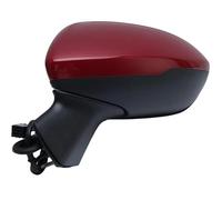 Rearview Mirror 7 Wires Side Rearview Mirror Assembly For Cruze 2016-2019 Wine Red With Blind Spot Lights Door Mirror Car Accessories Rearview Side Mirror Assy(Left)