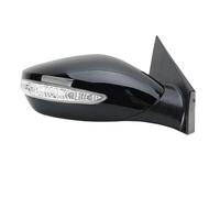 Rearview Mirror 9Pins Rearview Mirror Assembly For Hyundai For Sonata 8th Generation 2011-2014 Middle East Version Black Wing Mirror Car Accessories Wing Mirror Electric(Right)
